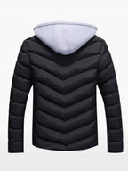 Men's Plus Size Zip Up Hooded Padded Puffer Jacket - ꫀꪶꫀᧁꪖꪀᥴꫀ꠸ᠻꪗ~ 𝔈𝔪𝔟𝔯𝔞𝔠𝔢 𝔈𝔩𝔢𝔤𝔞𝔫𝔠𝔢