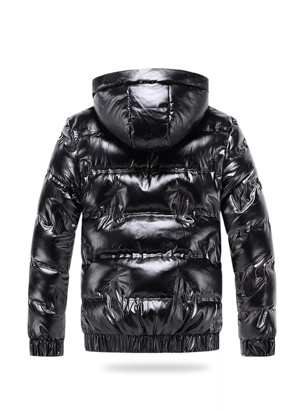 Men's Plus Size Zip Up Puffer Jacket with Hood - ꫀꪶꫀᧁꪖꪀᥴꫀ꠸ᠻꪗ~ 𝔈𝔪𝔟𝔯𝔞𝔠𝔢 𝔈𝔩𝔢𝔤𝔞𝔫𝔠𝔢