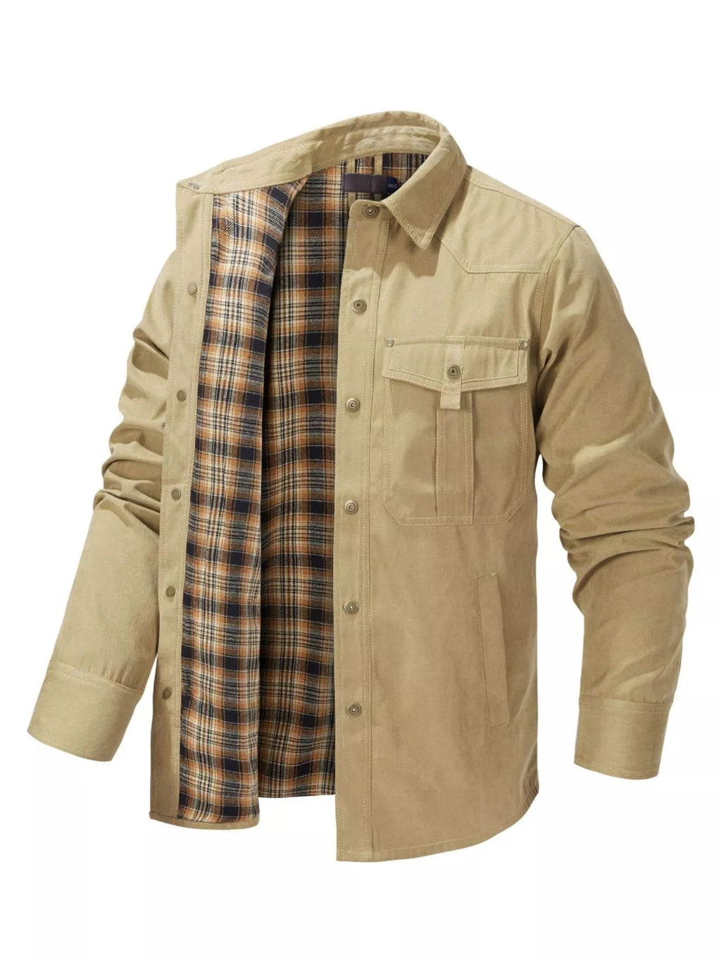 Men's Snap Down Long Sleeve Jacket - ꫀꪶꫀᧁꪖꪀᥴꫀ꠸ᠻꪗ~ 𝔈𝔪𝔟𝔯𝔞𝔠𝔢 𝔈𝔩𝔢𝔤𝔞𝔫𝔠𝔢