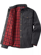 Men's Snap Down Long Sleeve Jacket - ꫀꪶꫀᧁꪖꪀᥴꫀ꠸ᠻꪗ~ 𝔈𝔪𝔟𝔯𝔞𝔠𝔢 𝔈𝔩𝔢𝔤𝔞𝔫𝔠𝔢