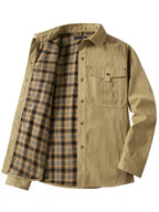 Men's Snap Down Long Sleeve Jacket - ꫀꪶꫀᧁꪖꪀᥴꫀ꠸ᠻꪗ~ 𝔈𝔪𝔟𝔯𝔞𝔠𝔢 𝔈𝔩𝔢𝔤𝔞𝔫𝔠𝔢