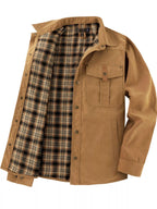 Men's Snap Down Long Sleeve Jacket - ꫀꪶꫀᧁꪖꪀᥴꫀ꠸ᠻꪗ~ 𝔈𝔪𝔟𝔯𝔞𝔠𝔢 𝔈𝔩𝔢𝔤𝔞𝔫𝔠𝔢