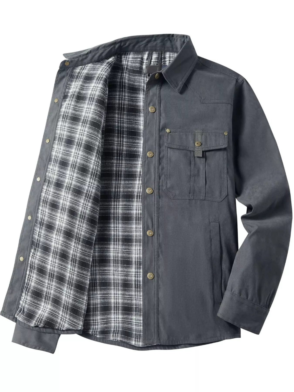 Men's Snap Down Long Sleeve Jacket - ꫀꪶꫀᧁꪖꪀᥴꫀ꠸ᠻꪗ~ 𝔈𝔪𝔟𝔯𝔞𝔠𝔢 𝔈𝔩𝔢𝔤𝔞𝔫𝔠𝔢