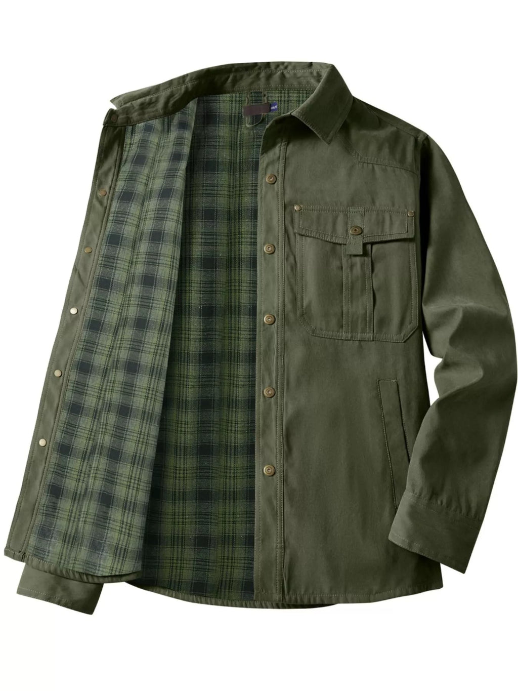 Men's Snap Down Long Sleeve Jacket - ꫀꪶꫀᧁꪖꪀᥴꫀ꠸ᠻꪗ~ 𝔈𝔪𝔟𝔯𝔞𝔠𝔢 𝔈𝔩𝔢𝔤𝔞𝔫𝔠𝔢