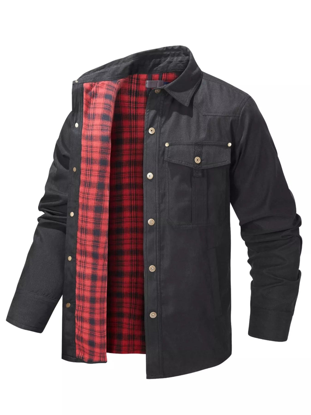 Men's Snap Down Long Sleeve Jacket - ꫀꪶꫀᧁꪖꪀᥴꫀ꠸ᠻꪗ~ 𝔈𝔪𝔟𝔯𝔞𝔠𝔢 𝔈𝔩𝔢𝔤𝔞𝔫𝔠𝔢