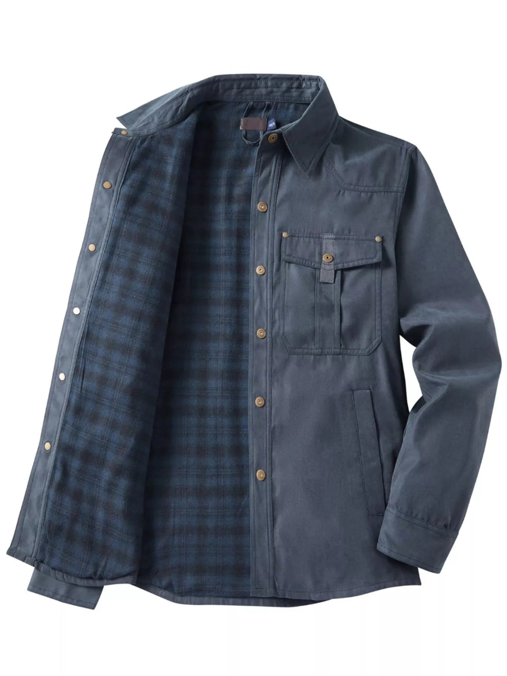Men's Snap Down Long Sleeve Jacket - ꫀꪶꫀᧁꪖꪀᥴꫀ꠸ᠻꪗ~ 𝔈𝔪𝔟𝔯𝔞𝔠𝔢 𝔈𝔩𝔢𝔤𝔞𝔫𝔠𝔢