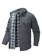 Men's Snap Down Long Sleeve Jacket - ꫀꪶꫀᧁꪖꪀᥴꫀ꠸ᠻꪗ~ 𝔈𝔪𝔟𝔯𝔞𝔠𝔢 𝔈𝔩𝔢𝔤𝔞𝔫𝔠𝔢