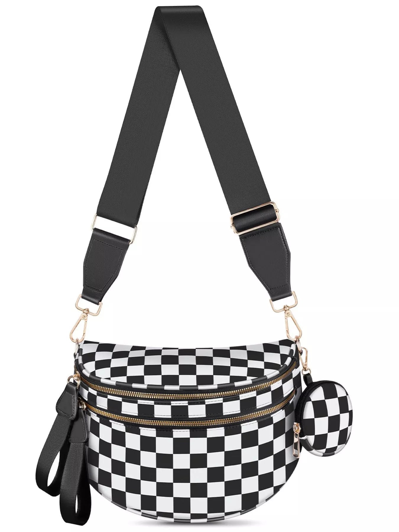 Multi-Pocket Adjustable Strap Crossbody Bag - ꫀꪶꫀᧁꪖꪀᥴꫀ꠸ᠻꪗ~ 𝔈𝔪𝔟𝔯𝔞𝔠𝔢 𝔈𝔩𝔢𝔤𝔞𝔫𝔠𝔢