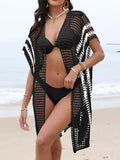 Fashionable Open Front Swimsuit Cover-Up  - ꫀꪶꫀᧁꪖꪀᥴꫀ꠸ᠻꪗ~ 𝔈𝔪𝔟𝔯𝔞𝔠𝔢 𝔈𝔩𝔢𝔤𝔞𝔫𝔠𝔢