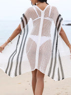 Fashionable Open Front Swimsuit Cover-Up  - ꫀꪶꫀᧁꪖꪀᥴꫀ꠸ᠻꪗ~ 𝔈𝔪𝔟𝔯𝔞𝔠𝔢 𝔈𝔩𝔢𝔤𝔞𝔫𝔠𝔢