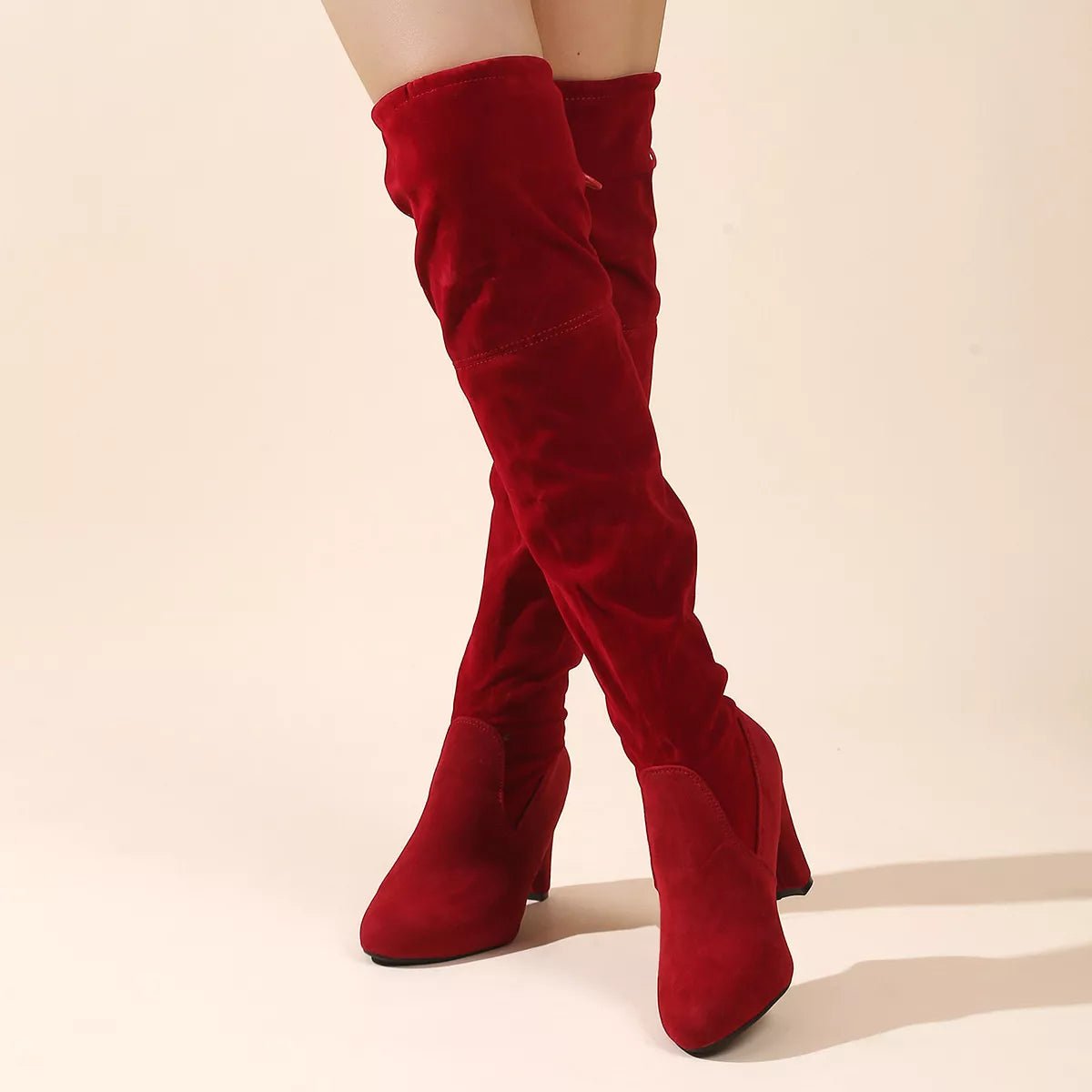 Fashion Over-the-Knee High Heel Boots - ꫀꪶꫀᧁꪖꪀᥴꫀ꠸ᠻꪗ~ 𝔈𝔪𝔟𝔯𝔞𝔠𝔢 𝔈𝔩𝔢𝔤𝔞𝔫𝔠𝔢