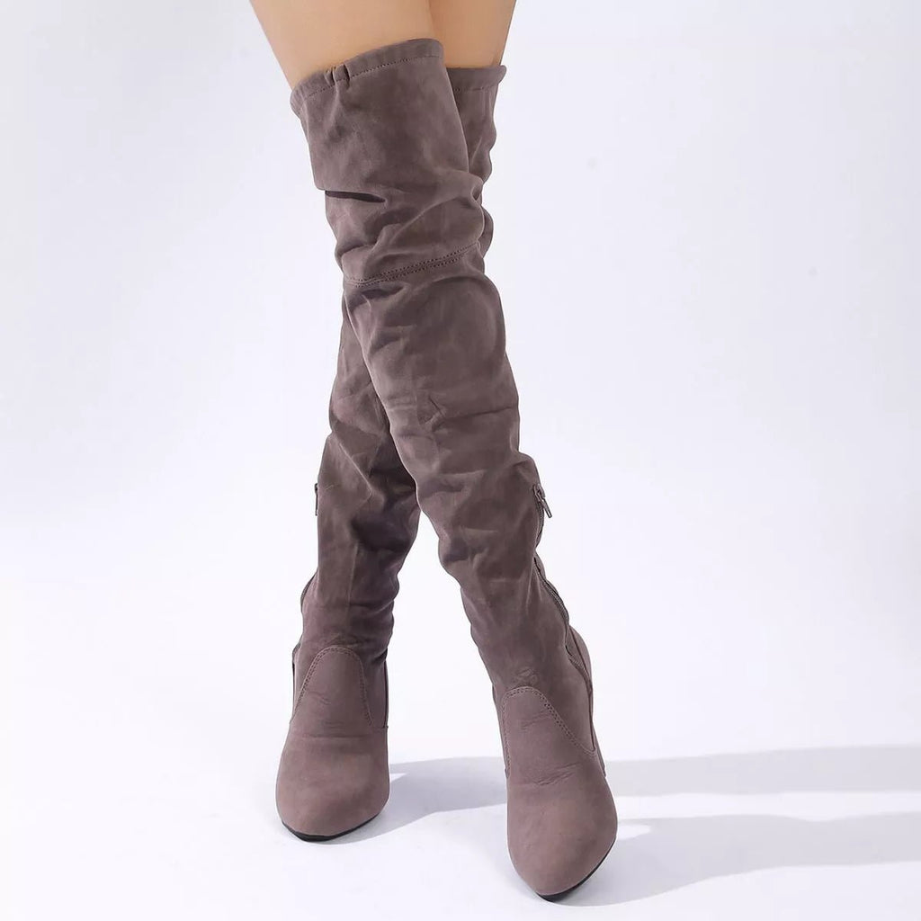 Fashion Over-the-Knee High Heel Boots - ꫀꪶꫀᧁꪖꪀᥴꫀ꠸ᠻꪗ~ 𝔈𝔪𝔟𝔯𝔞𝔠𝔢 𝔈𝔩𝔢𝔤𝔞𝔫𝔠𝔢