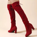 Fashion Over-the-Knee High Heel Boots - ꫀꪶꫀᧁꪖꪀᥴꫀ꠸ᠻꪗ~ 𝔈𝔪𝔟𝔯𝔞𝔠𝔢 𝔈𝔩𝔢𝔤𝔞𝔫𝔠𝔢