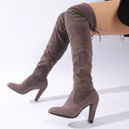 Fashion Over-the-Knee High Heel Boots - ꫀꪶꫀᧁꪖꪀᥴꫀ꠸ᠻꪗ~ 𝔈𝔪𝔟𝔯𝔞𝔠𝔢 𝔈𝔩𝔢𝔤𝔞𝔫𝔠𝔢