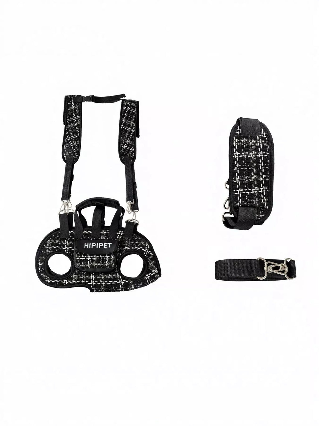 Trendy Plaid Pet Harness and Leash Set - ꫀꪶꫀᧁꪖꪀᥴꫀ꠸ᠻꪗ~ 𝔈𝔪𝔟𝔯𝔞𝔠𝔢 𝔈𝔩𝔢𝔤𝔞𝔫𝔠𝔢