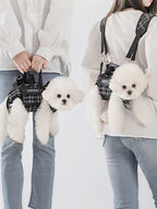 Trendy Plaid Pet Harness and Leash Set - ꫀꪶꫀᧁꪖꪀᥴꫀ꠸ᠻꪗ~ 𝔈𝔪𝔟𝔯𝔞𝔠𝔢 𝔈𝔩𝔢𝔤𝔞𝔫𝔠𝔢