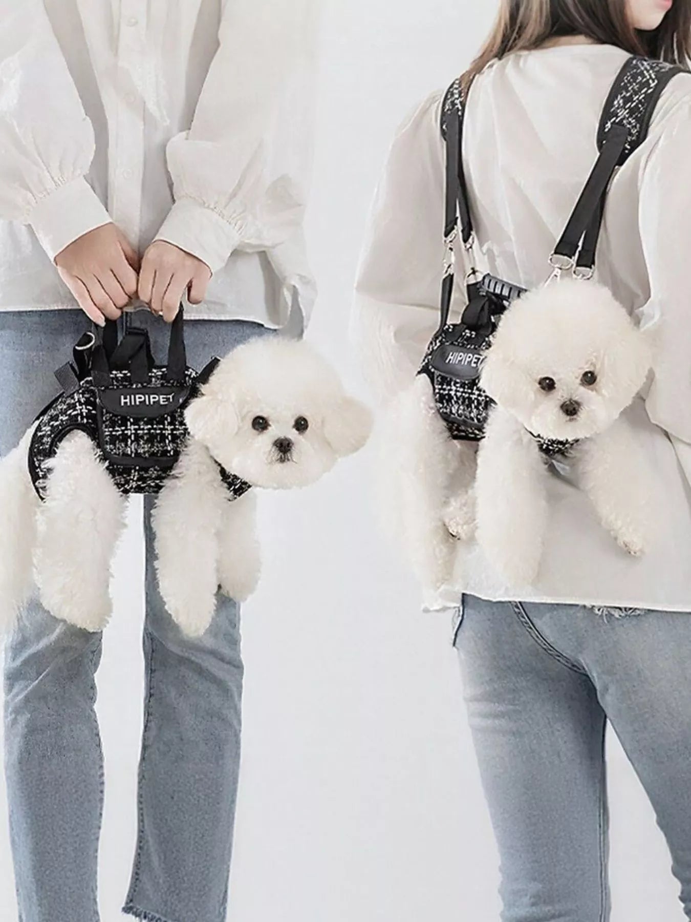Trendy Plaid Pet Harness and Leash Set - ꫀꪶꫀᧁꪖꪀᥴꫀ꠸ᠻꪗ~ 𝔈𝔪𝔟𝔯𝔞𝔠𝔢 𝔈𝔩𝔢𝔤𝔞𝔫𝔠𝔢