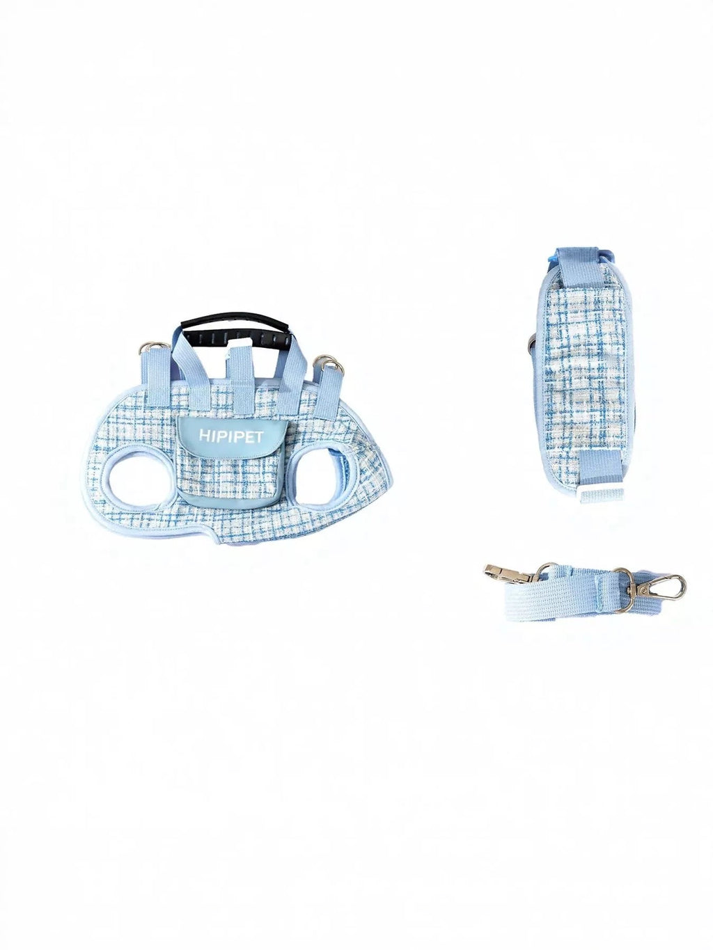 Trendy Plaid Pet Harness and Leash Set - ꫀꪶꫀᧁꪖꪀᥴꫀ꠸ᠻꪗ~ 𝔈𝔪𝔟𝔯𝔞𝔠𝔢 𝔈𝔩𝔢𝔤𝔞𝔫𝔠𝔢