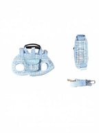 Trendy Plaid Pet Harness and Leash Set - ꫀꪶꫀᧁꪖꪀᥴꫀ꠸ᠻꪗ~ 𝔈𝔪𝔟𝔯𝔞𝔠𝔢 𝔈𝔩𝔢𝔤𝔞𝔫𝔠𝔢