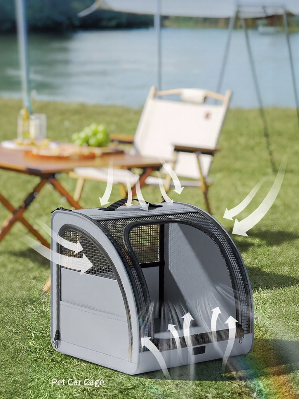 Portable Breathable Car Pet Cage - ꫀꪶꫀᧁꪖꪀᥴꫀ꠸ᠻꪗ~ 𝔈𝔪𝔟𝔯𝔞𝔠𝔢 𝔈𝔩𝔢𝔤𝔞𝔫𝔠𝔢