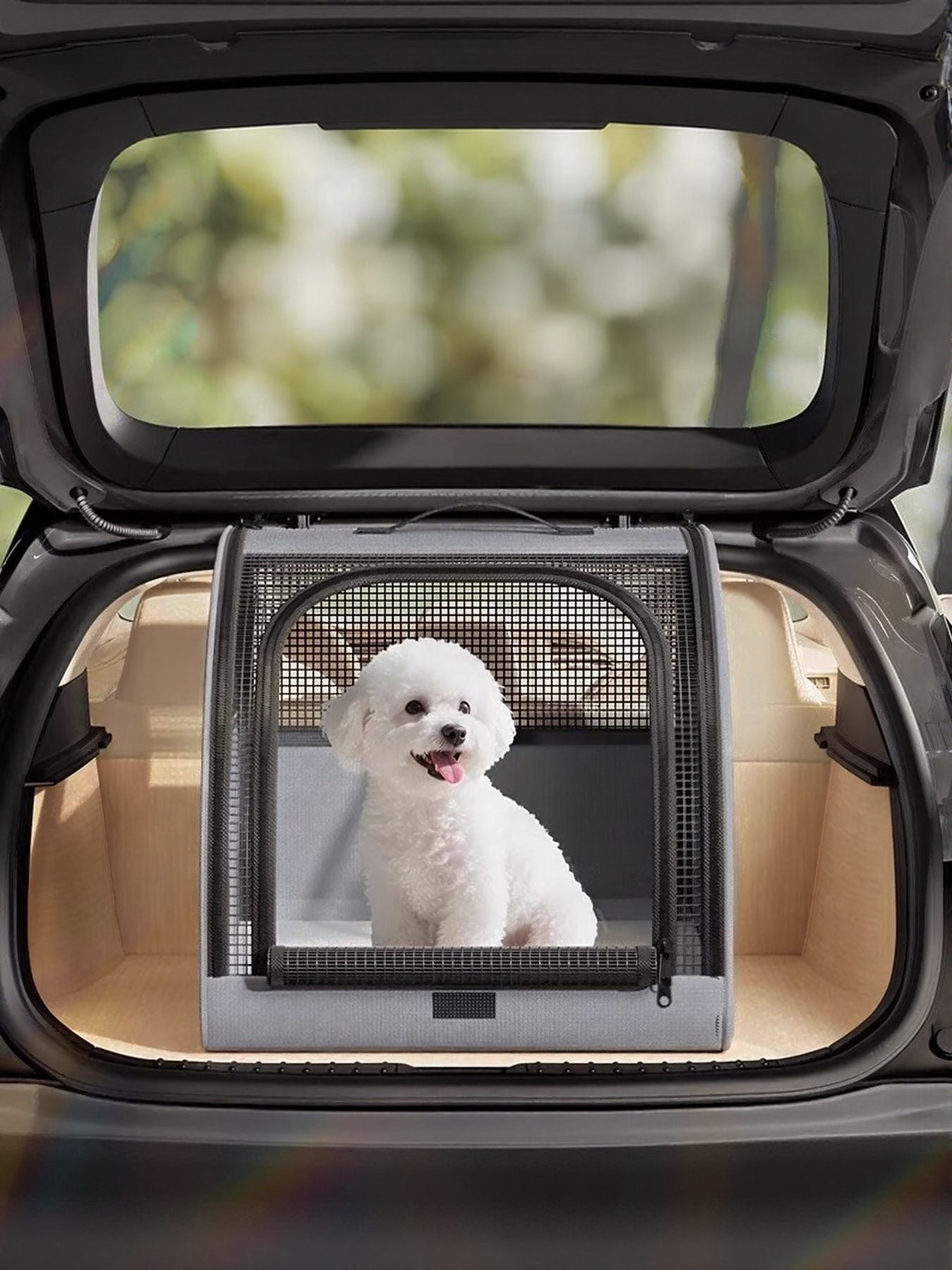 Portable Breathable Car Pet Cage - ꫀꪶꫀᧁꪖꪀᥴꫀ꠸ᠻꪗ~ 𝔈𝔪𝔟𝔯𝔞𝔠𝔢 𝔈𝔩𝔢𝔤𝔞𝔫𝔠𝔢