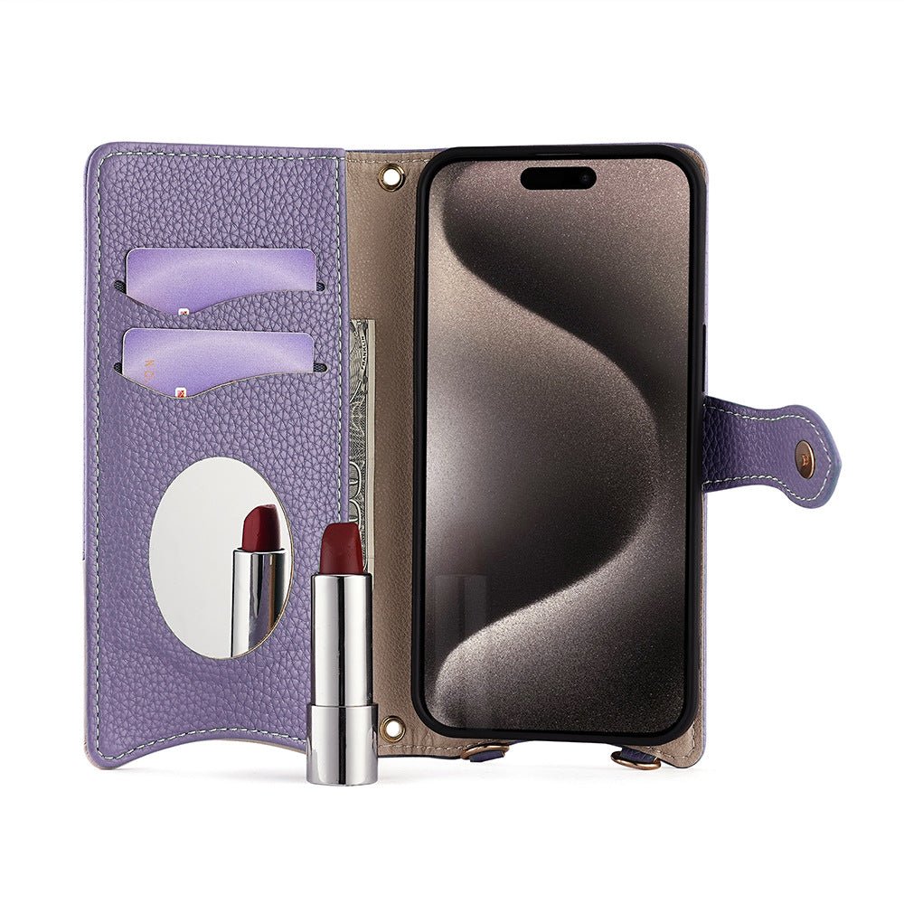 Promax Makeup Mirror Crossbody Phone Cases - ꫀꪶꫀᧁꪖꪀᥴꫀ꠸ᠻꪗ~ 𝔈𝔪𝔟𝔯𝔞𝔠𝔢 𝔈𝔩𝔢𝔤𝔞𝔫𝔠𝔢
