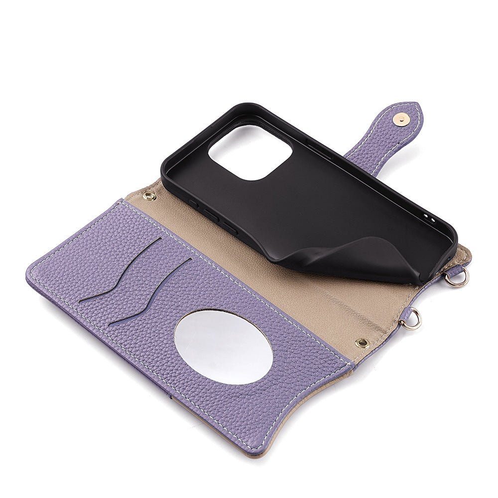 Promax Makeup Mirror Crossbody Phone Cases - ꫀꪶꫀᧁꪖꪀᥴꫀ꠸ᠻꪗ~ 𝔈𝔪𝔟𝔯𝔞𝔠𝔢 𝔈𝔩𝔢𝔤𝔞𝔫𝔠𝔢