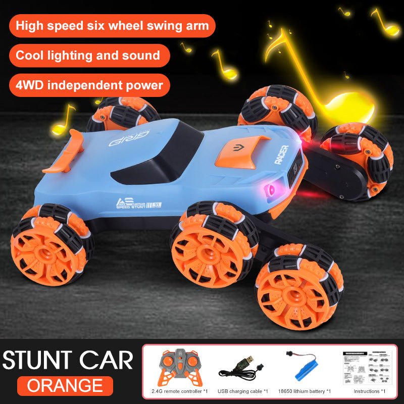 Remote Control Six-Wheel Swing Arm Stunt Car - ꫀꪶꫀᧁꪖꪀᥴꫀ꠸ᠻꪗ~ 𝔈𝔪𝔟𝔯𝔞𝔠𝔢 𝔈𝔩𝔢𝔤𝔞𝔫𝔠𝔢