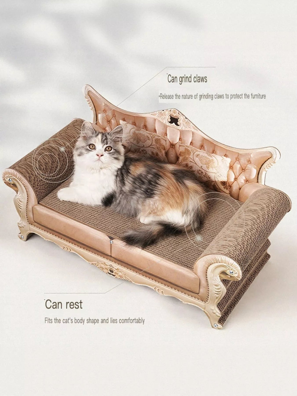 Retro Wear - Resistant Cat Scratcher Lounge - ꫀꪶꫀᧁꪖꪀᥴꫀ꠸ᠻꪗ~ 𝔈𝔪𝔟𝔯𝔞𝔠𝔢 𝔈𝔩𝔢𝔤𝔞𝔫𝔠𝔢