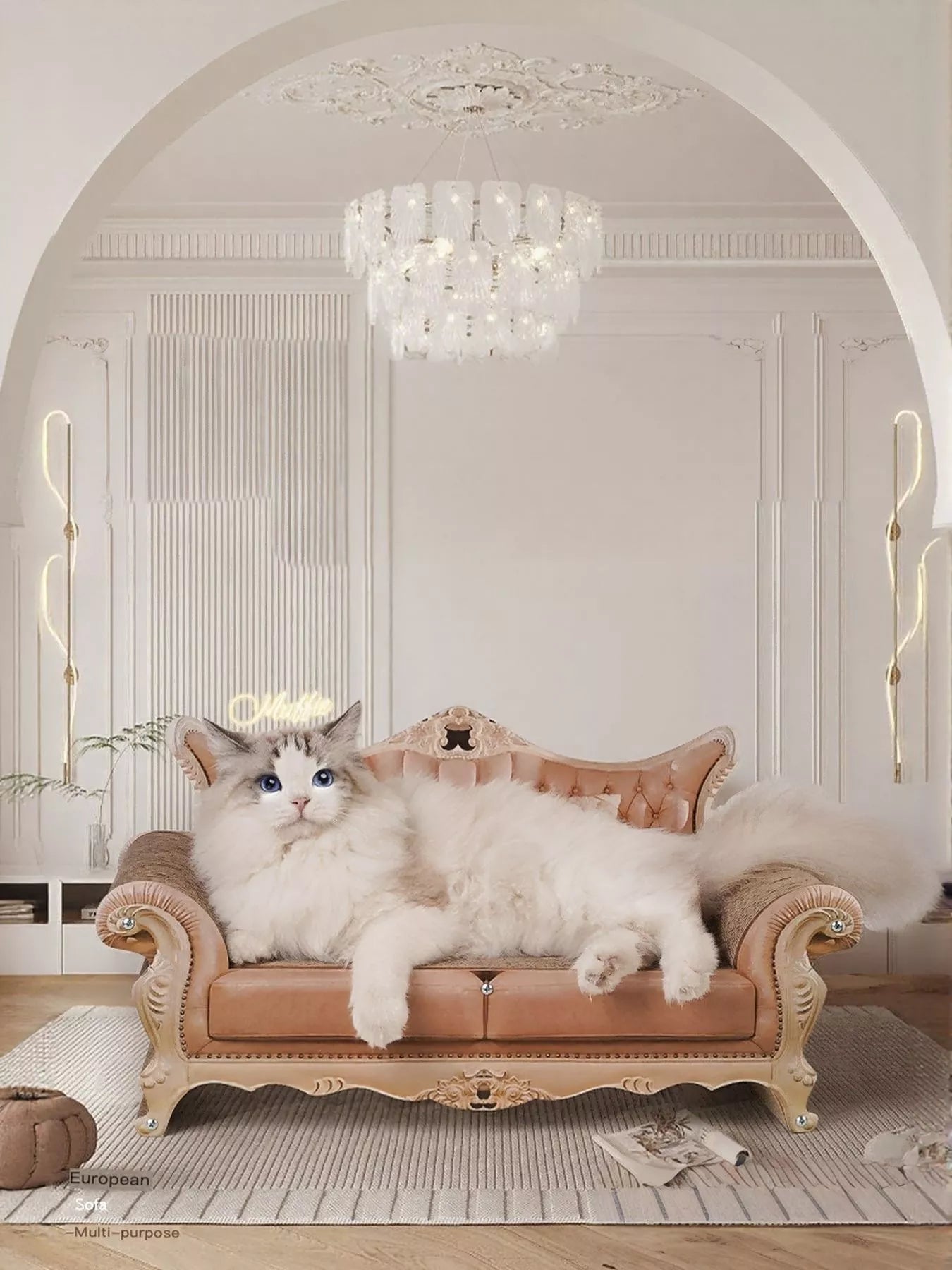 Retro Wear - Resistant Cat Scratcher Lounge - ꫀꪶꫀᧁꪖꪀᥴꫀ꠸ᠻꪗ~ 𝔈𝔪𝔟𝔯𝔞𝔠𝔢 𝔈𝔩𝔢𝔤𝔞𝔫𝔠𝔢