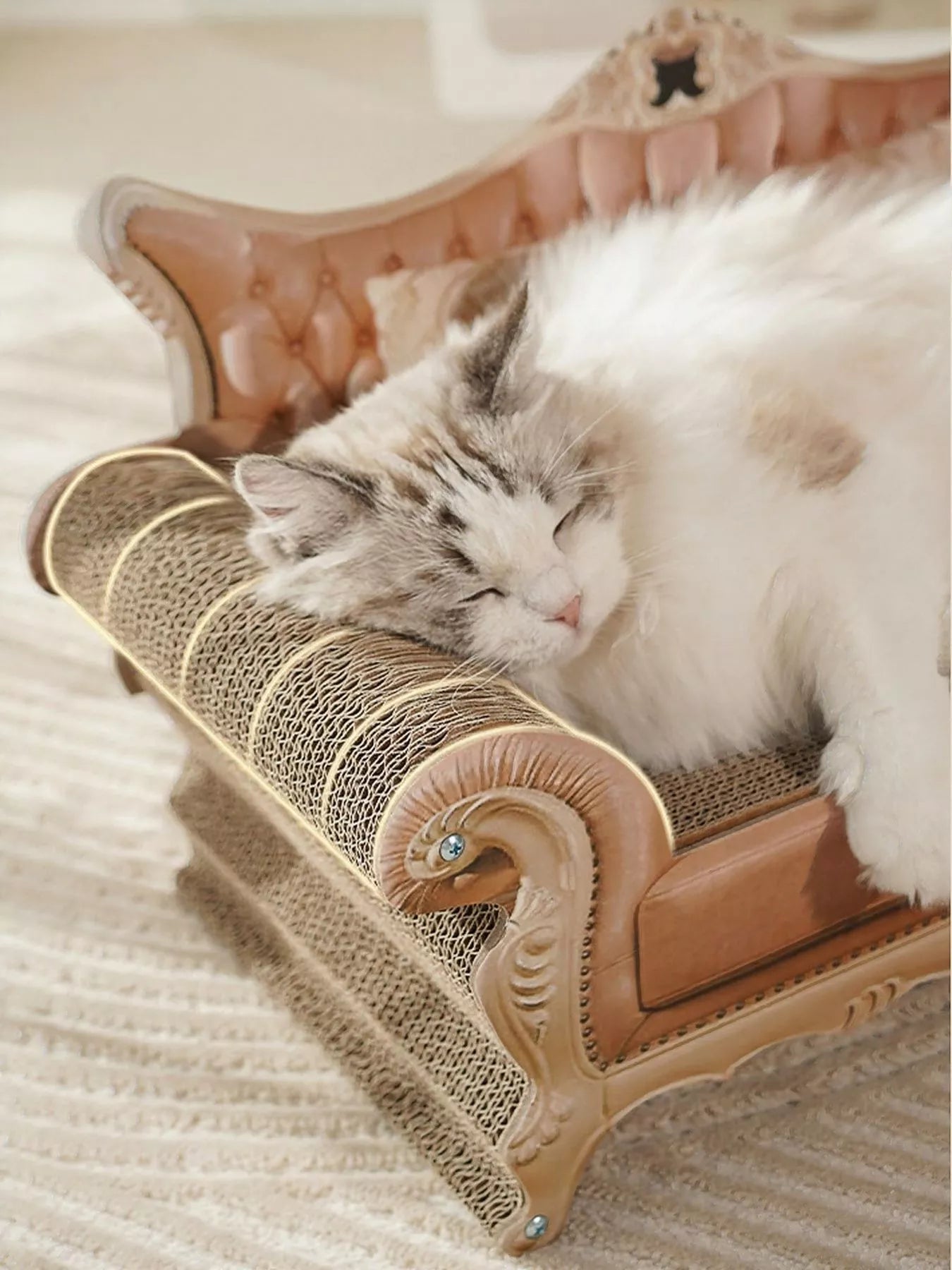 Retro Wear - Resistant Cat Scratcher Lounge - ꫀꪶꫀᧁꪖꪀᥴꫀ꠸ᠻꪗ~ 𝔈𝔪𝔟𝔯𝔞𝔠𝔢 𝔈𝔩𝔢𝔤𝔞𝔫𝔠𝔢