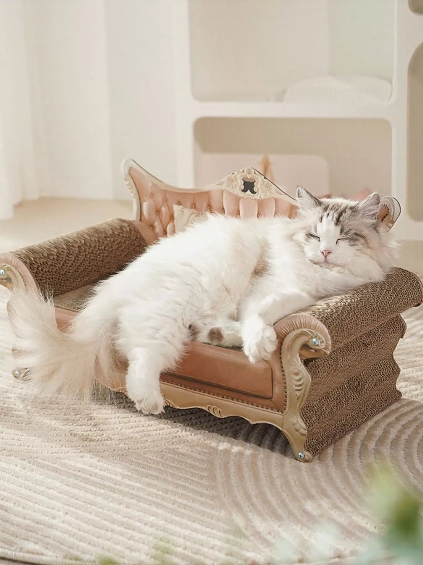 Retro Wear - Resistant Cat Scratcher Lounge - ꫀꪶꫀᧁꪖꪀᥴꫀ꠸ᠻꪗ~ 𝔈𝔪𝔟𝔯𝔞𝔠𝔢 𝔈𝔩𝔢𝔤𝔞𝔫𝔠𝔢