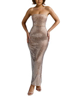 Rhinestone Fashion Tube Maxi Dress - ꫀꪶꫀᧁꪖꪀᥴꫀ꠸ᠻꪗ~ 𝔈𝔪𝔟𝔯𝔞𝔠𝔢 𝔈𝔩𝔢𝔤𝔞𝔫𝔠𝔢