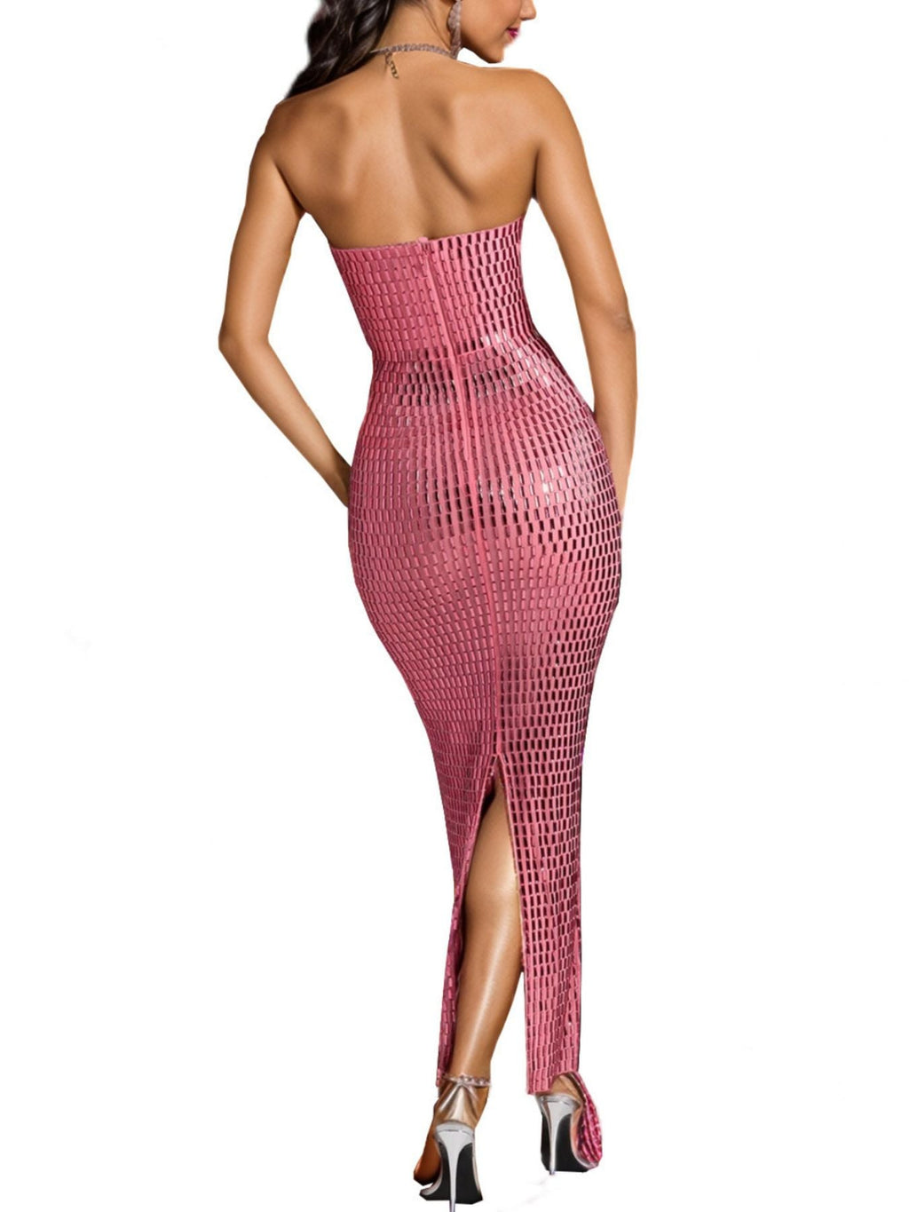 Rhinestone Fashion Tube Maxi Dress - ꫀꪶꫀᧁꪖꪀᥴꫀ꠸ᠻꪗ~ 𝔈𝔪𝔟𝔯𝔞𝔠𝔢 𝔈𝔩𝔢𝔤𝔞𝔫𝔠𝔢