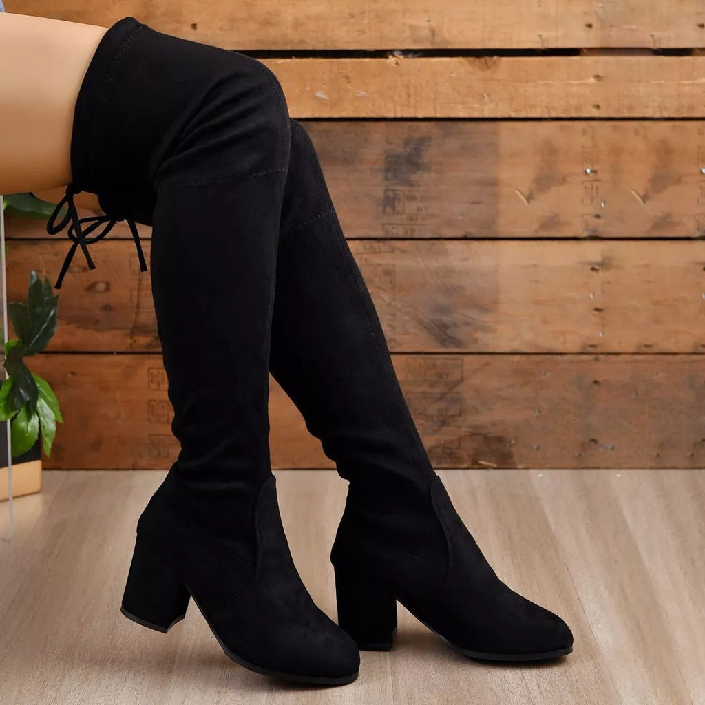 Fashionable Over The Knee Heels Boots - ꫀꪶꫀᧁꪖꪀᥴꫀ꠸ᠻꪗ~ 𝔈𝔪𝔟𝔯𝔞𝔠𝔢 𝔈𝔩𝔢𝔤𝔞𝔫𝔠𝔢