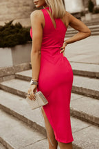 Stylish Ruched Cutout Single Shoulder Dress - ꫀꪶꫀᧁꪖꪀᥴꫀ꠸ᠻꪗ~ 𝔈𝔪𝔟𝔯𝔞𝔠𝔢 𝔈𝔩𝔢𝔤𝔞𝔫𝔠𝔢