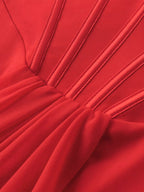 Fashionable Ruched Halter Neck Mini Dress - ꫀꪶꫀᧁꪖꪀᥴꫀ꠸ᠻꪗ~ 𝔈𝔪𝔟𝔯𝔞𝔠𝔢 𝔈𝔩𝔢𝔤𝔞𝔫𝔠𝔢