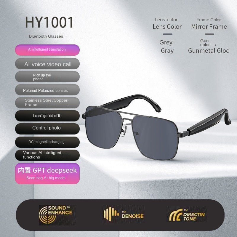 Smart AI Bluetooth Sunglasses With Call Listening - ꫀꪶꫀᧁꪖꪀᥴꫀ꠸ᠻꪗ~ 𝔈𝔪𝔟𝔯𝔞𝔠𝔢 𝔈𝔩𝔢𝔤𝔞𝔫𝔠𝔢