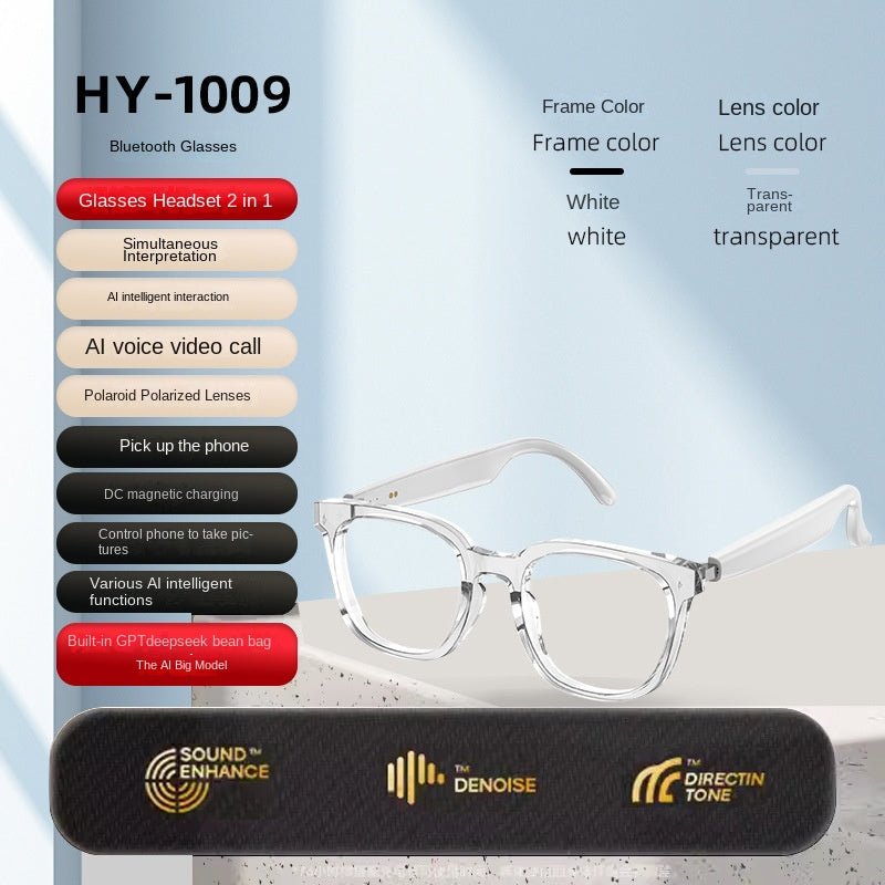 Smart AI Bluetooth Sunglasses With Call Listening - ꫀꪶꫀᧁꪖꪀᥴꫀ꠸ᠻꪗ~ 𝔈𝔪𝔟𝔯𝔞𝔠𝔢 𝔈𝔩𝔢𝔤𝔞𝔫𝔠𝔢
