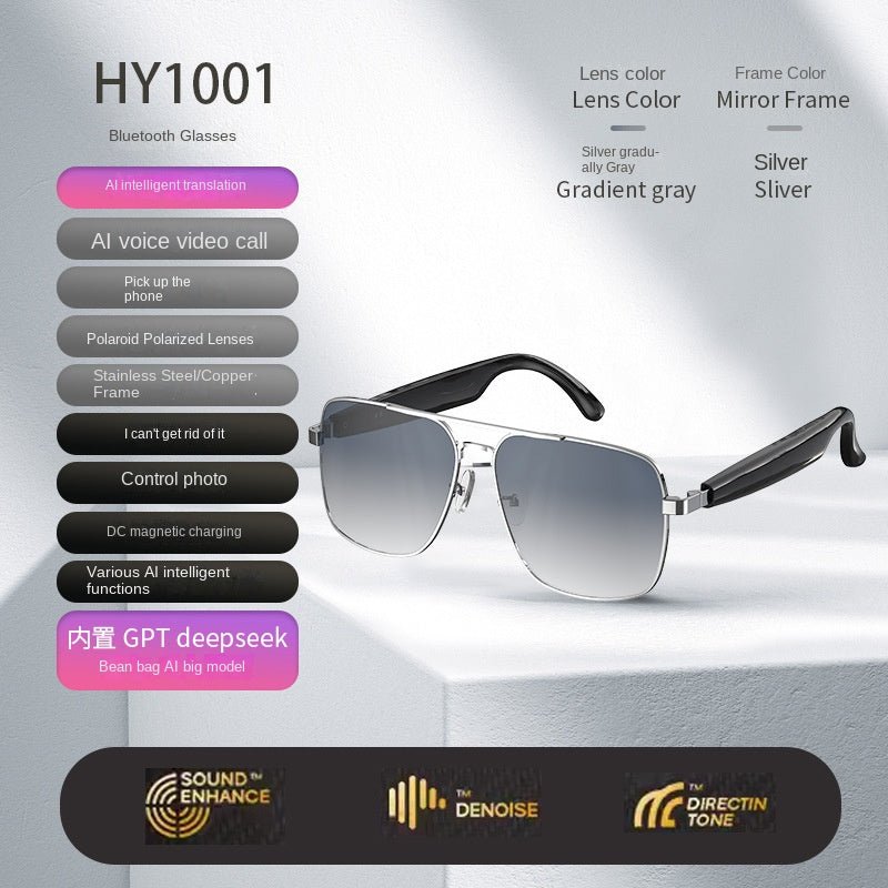 Smart AI Bluetooth Sunglasses With Call Listening - ꫀꪶꫀᧁꪖꪀᥴꫀ꠸ᠻꪗ~ 𝔈𝔪𝔟𝔯𝔞𝔠𝔢 𝔈𝔩𝔢𝔤𝔞𝔫𝔠𝔢