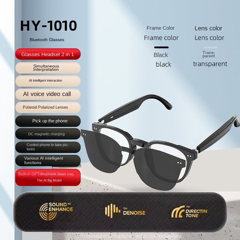 Smart AI Bluetooth Sunglasses With Call Listening - ꫀꪶꫀᧁꪖꪀᥴꫀ꠸ᠻꪗ~ 𝔈𝔪𝔟𝔯𝔞𝔠𝔢 𝔈𝔩𝔢𝔤𝔞𝔫𝔠𝔢