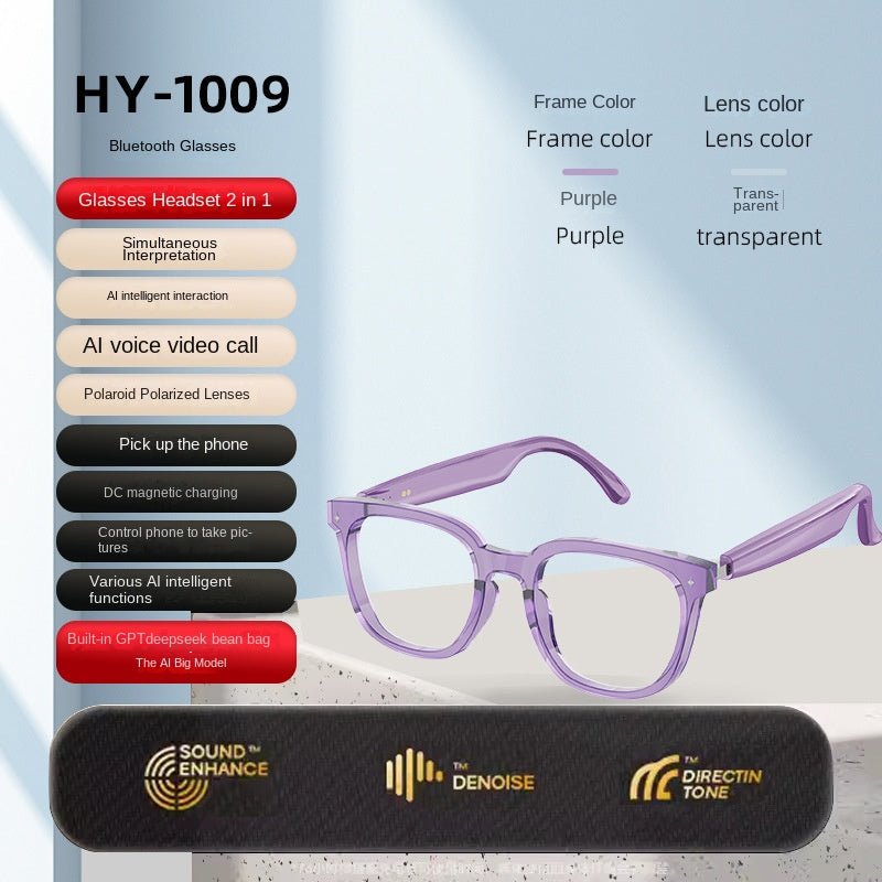 Smart AI Bluetooth Sunglasses With Call Listening - ꫀꪶꫀᧁꪖꪀᥴꫀ꠸ᠻꪗ~ 𝔈𝔪𝔟𝔯𝔞𝔠𝔢 𝔈𝔩𝔢𝔤𝔞𝔫𝔠𝔢