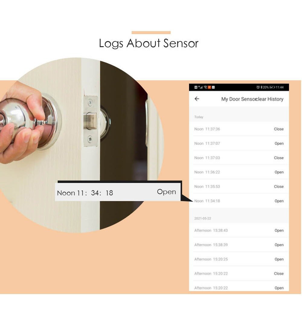 Smart Life Window Detector Door With Wifi Smart Door Sensor - ꫀꪶꫀᧁꪖꪀᥴꫀ꠸ᠻꪗ~ 𝔈𝔪𝔟𝔯𝔞𝔠𝔢 𝔈𝔩𝔢𝔤𝔞𝔫𝔠𝔢