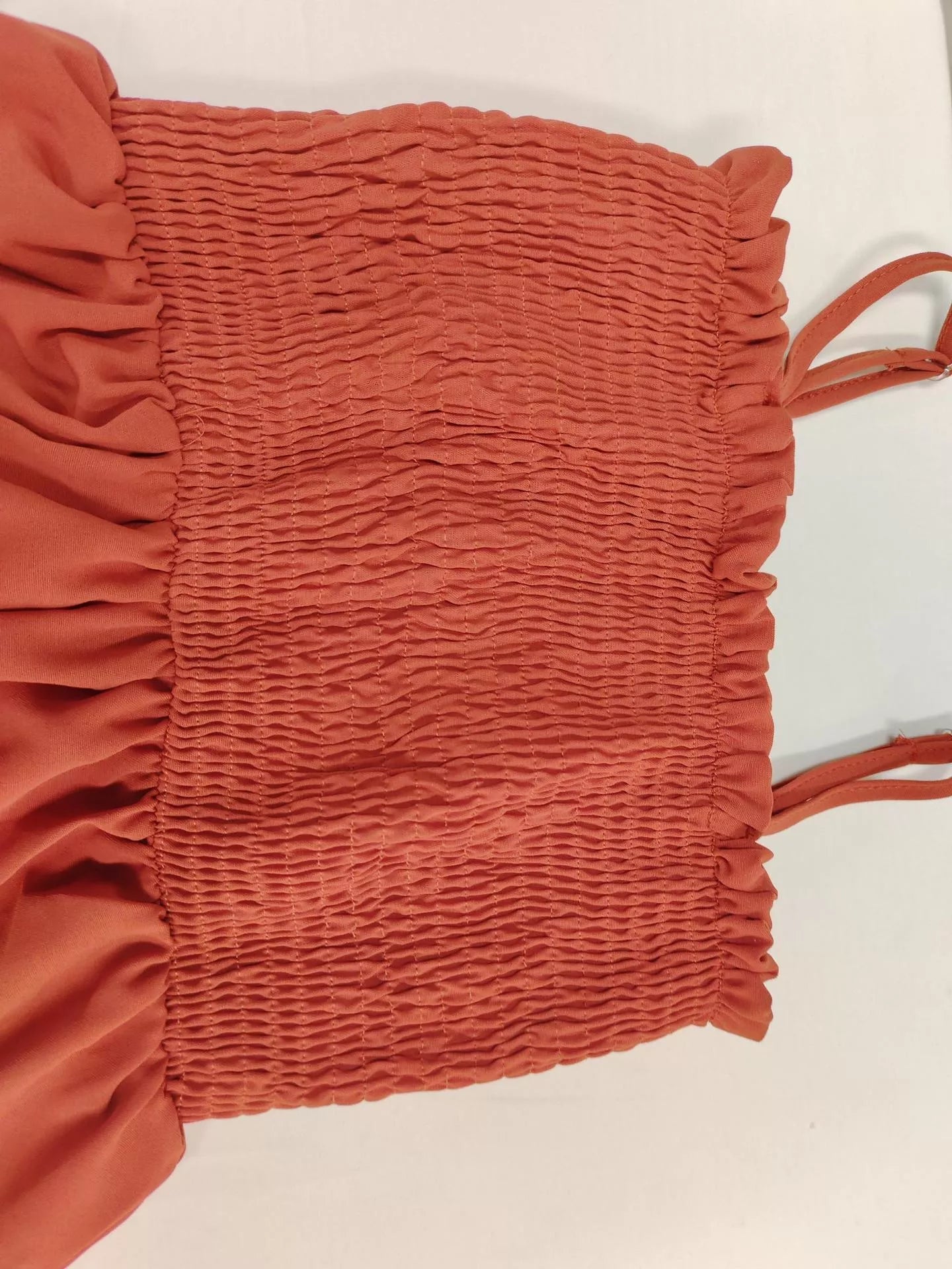 Fashionable Smocked Tube Wide Leg Jumpsuit - ꫀꪶꫀᧁꪖꪀᥴꫀ꠸ᠻꪗ~ 𝔈𝔪𝔟𝔯𝔞𝔠𝔢 𝔈𝔩𝔢𝔤𝔞𝔫𝔠𝔢