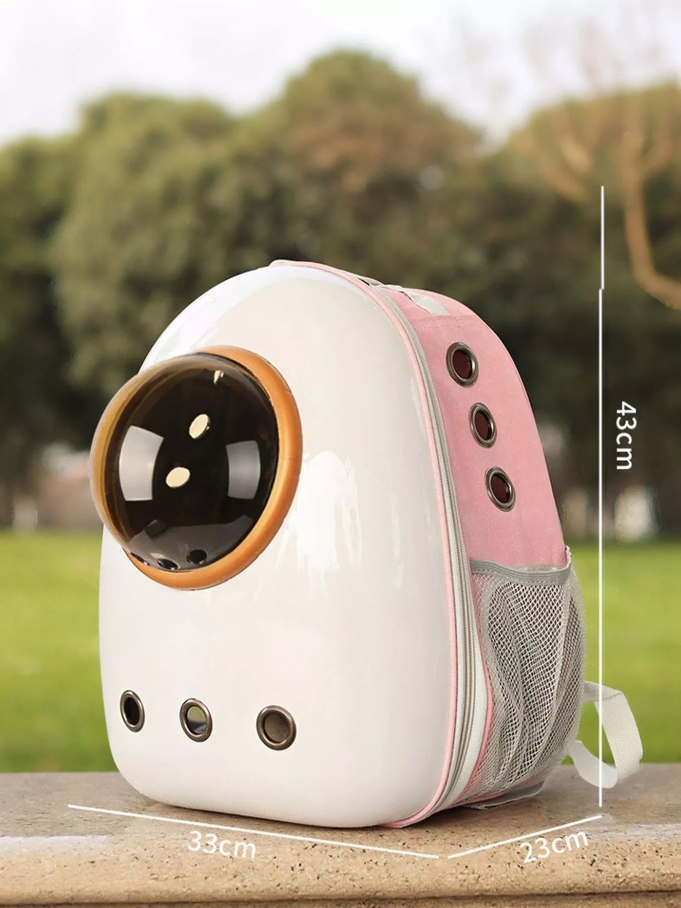 Space Capsule Transparent Pet Carrier Backpack - ꫀꪶꫀᧁꪖꪀᥴꫀ꠸ᠻꪗ~ 𝔈𝔪𝔟𝔯𝔞𝔠𝔢 𝔈𝔩𝔢𝔤𝔞𝔫𝔠𝔢