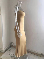 Spaghetti Strap Bodycon Maxi Dress - ꫀꪶꫀᧁꪖꪀᥴꫀ꠸ᠻꪗ~ 𝔈𝔪𝔟𝔯𝔞𝔠𝔢 𝔈𝔩𝔢𝔤𝔞𝔫𝔠𝔢