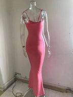 Spaghetti Strap Bodycon Maxi Dress - ꫀꪶꫀᧁꪖꪀᥴꫀ꠸ᠻꪗ~ 𝔈𝔪𝔟𝔯𝔞𝔠𝔢 𝔈𝔩𝔢𝔤𝔞𝔫𝔠𝔢