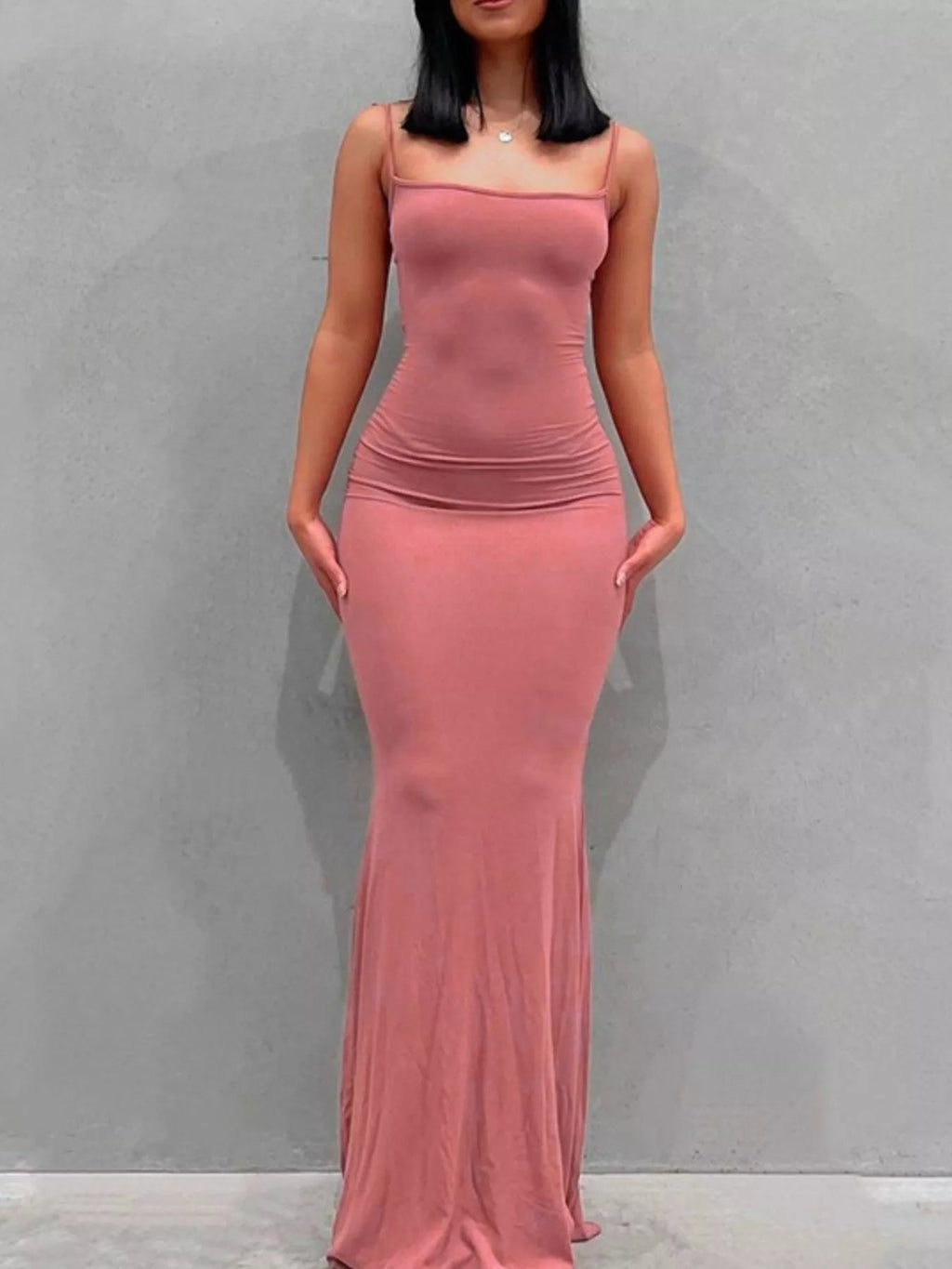 Spaghetti Strap Bodycon Maxi Dress - ꫀꪶꫀᧁꪖꪀᥴꫀ꠸ᠻꪗ~ 𝔈𝔪𝔟𝔯𝔞𝔠𝔢 𝔈𝔩𝔢𝔤𝔞𝔫𝔠𝔢