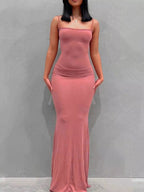 Spaghetti Strap Bodycon Maxi Dress - ꫀꪶꫀᧁꪖꪀᥴꫀ꠸ᠻꪗ~ 𝔈𝔪𝔟𝔯𝔞𝔠𝔢 𝔈𝔩𝔢𝔤𝔞𝔫𝔠𝔢