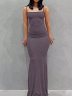 Spaghetti Strap Bodycon Maxi Dress - ꫀꪶꫀᧁꪖꪀᥴꫀ꠸ᠻꪗ~ 𝔈𝔪𝔟𝔯𝔞𝔠𝔢 𝔈𝔩𝔢𝔤𝔞𝔫𝔠𝔢